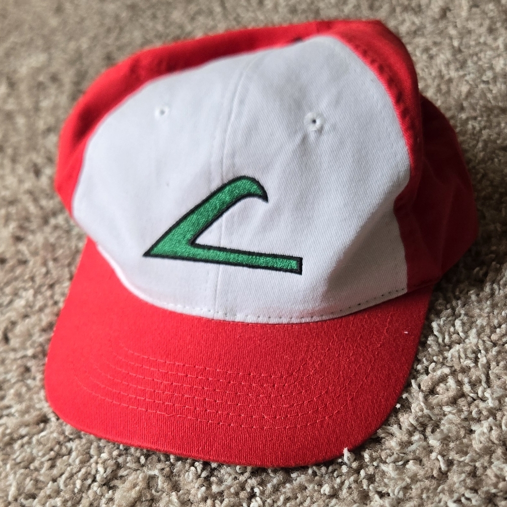 90s Ash Ketchum Pokemon Hat Vintage C